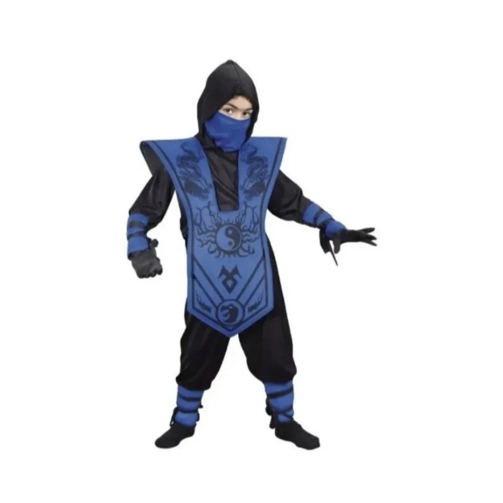 Ninja Costume Boys size Medium by fun world NWT